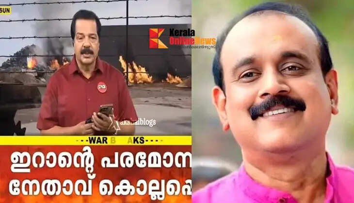 The same person who made a big dialogue about 'beef fascism' stopped drinking tea for a moment as if he had a sword in his throat; TP Senkumar mocks