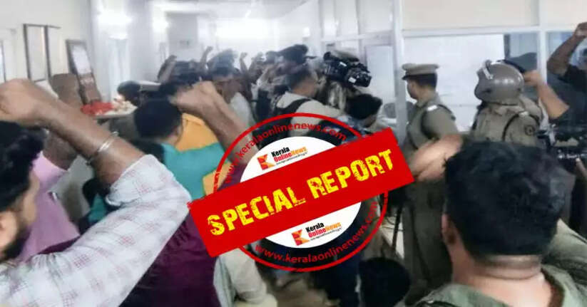 'Electoral bond there, smash it here'; DYFI's protest against Megha turns controversial