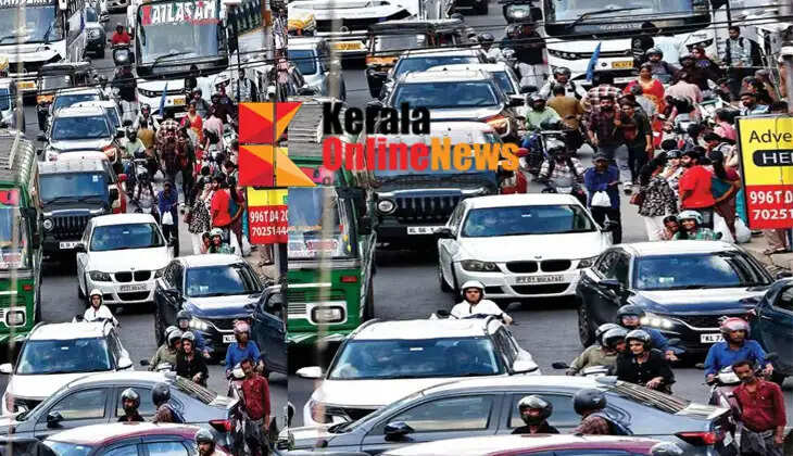 With only days left for Onam, Kozhikode city is mired in traffic jams