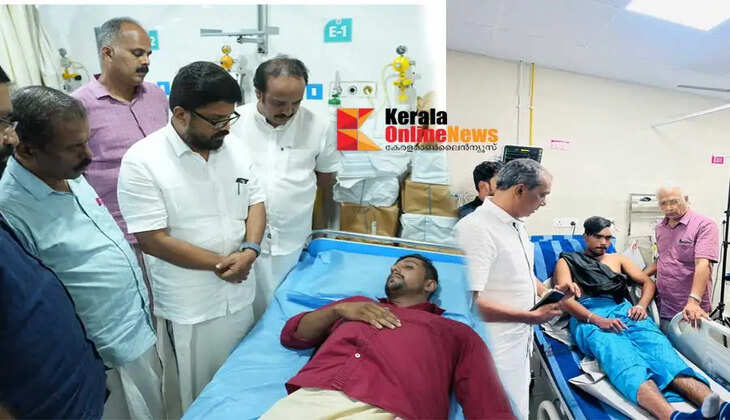 Violence during Azhikode Kotti finals LDF - UDF workers injured