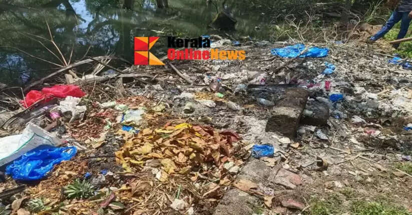 Unscientific waste disposal; District Enforcement Squad imposes a fine of Rs. 70,000 on Kairali Heritage Resort in Kannur