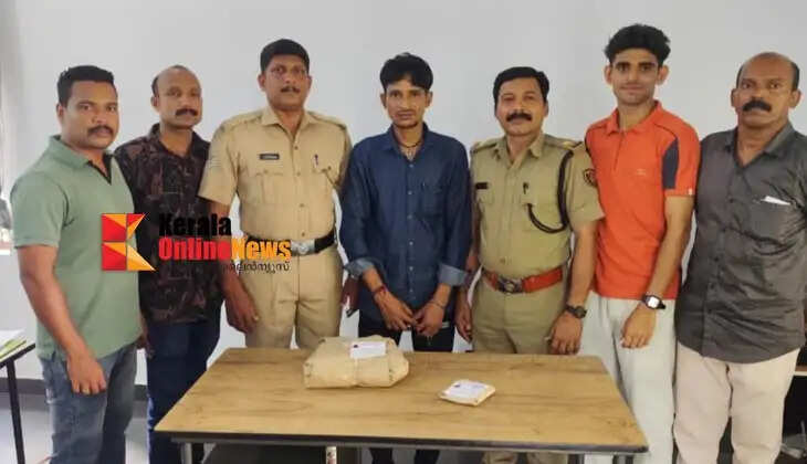 Operation Toofan: Odisha native arrested with 1.140 kg of ganja