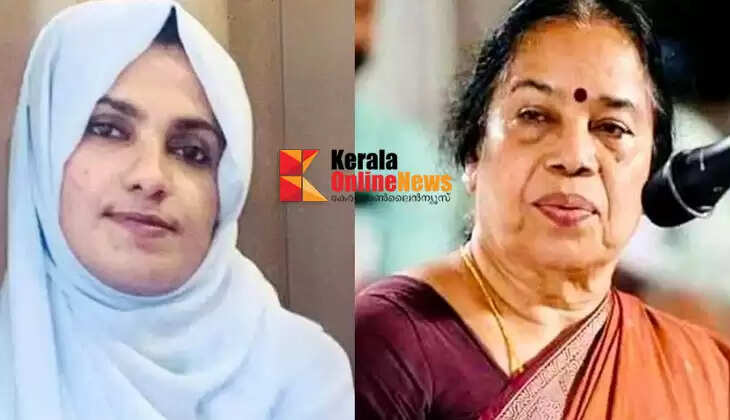 PK Sreemathy says that Rasina's mother took a stand in favor of the accused under pressure from SDPI