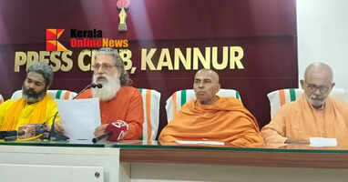 A reception will be held in Kannur on the 8th for the Dharma Sandesh Yatra from Kasaragod to Thiruvananthapuram.