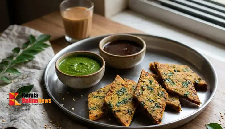 Kothimbir Vadi: Prepare a crispy tea-time snack infused with the aroma of coriander leaves.