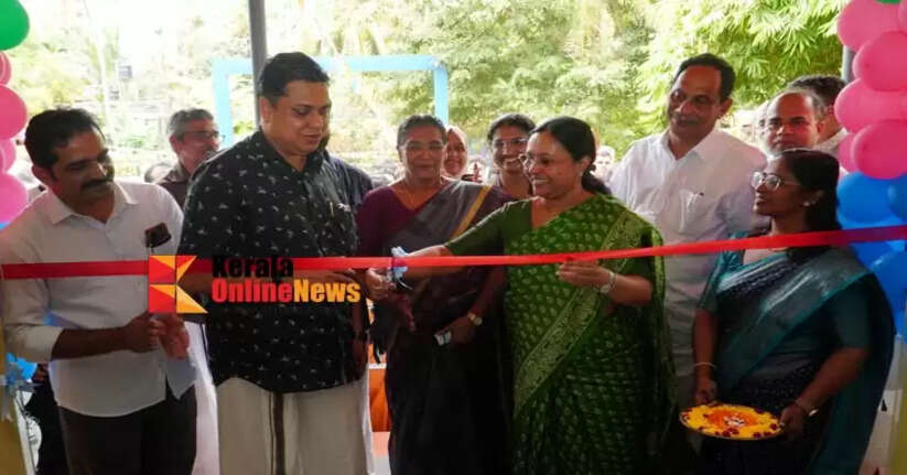Speaker Adv. A.N. Shamseer inaugurated the Vilamana Govt. LP School building