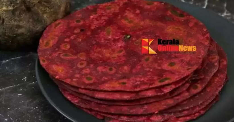  How about making a beetroot chapati 