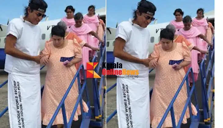Lissy Bhavan inmates get a flight with Bo Chey on their birthday