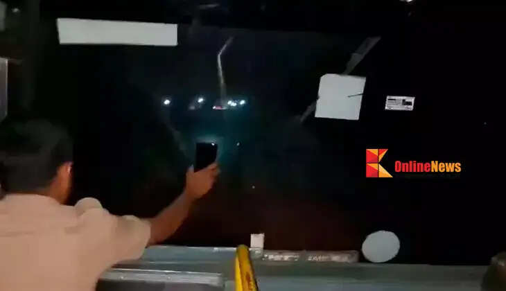 Bus driven using mobile phone light after headlights failed; three employees suspended in Kalaburagi.