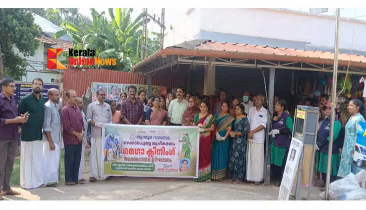 Pre-monsoon cleaning drive; Chairperson V Satidevi inaugurates mega cleaning drive in Anthoor Municipality