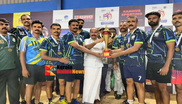 State Journalist Volley Kannur Central Prison wins official competition