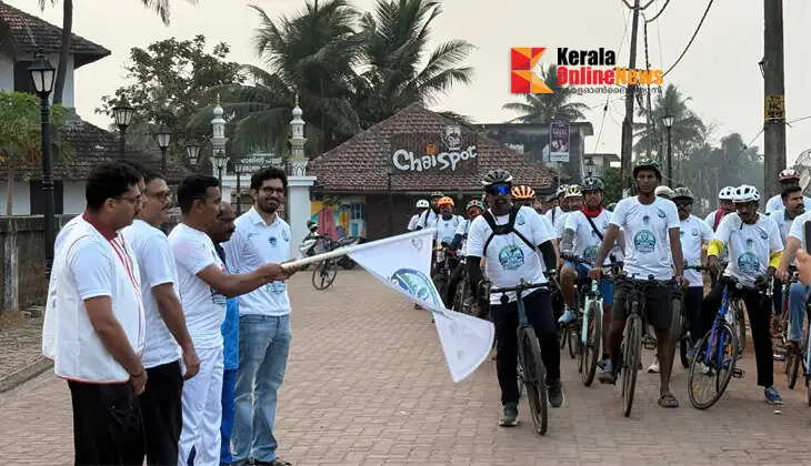 World Obesity Day: Awareness cyclothon organized by Kannur Aster MIMS