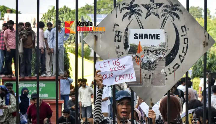 Student protests continue; online classes extended at Jamia University.