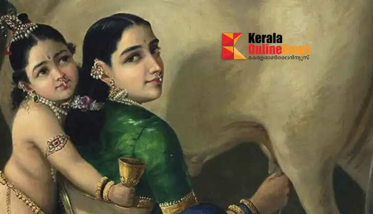 Raja Ravi Varma's 'Yashoda and Krishna' goes up for auction for record price