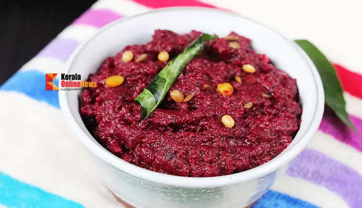 beetroot chammanthi