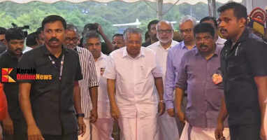 Chief Minister Pinarayi Vijayan was present at all three VS venues 
