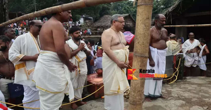 Supreme Court Judge Justice K Vinod Chandran visits Akkare Kottiyoor