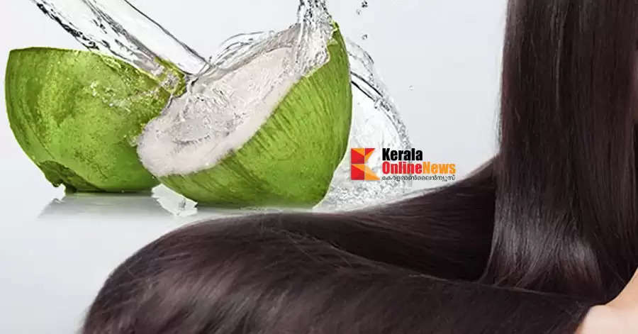 Use coconut water for hair growth
