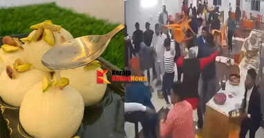 Bride's family complains about lack of rasgula; later, there is no crowd at the wedding venue