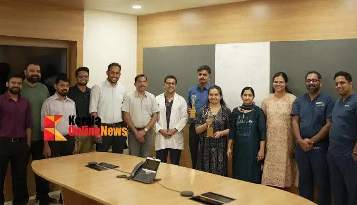 National brilliance in stroke treatment; Kannur Aster MIMS wins award for best stroke treatment team and neurologist in South India