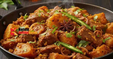 Delicious and healthy Kappa Biryani can be prepared at home