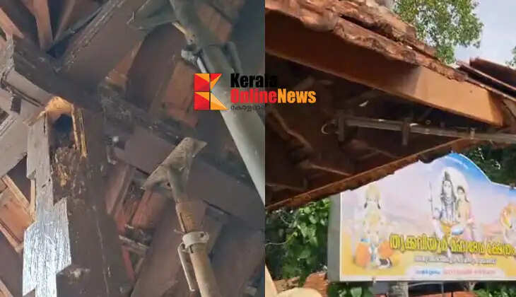 The historic Kaviyoor Mahadeva Temple in Thiruvalla is in a state of disrepair.