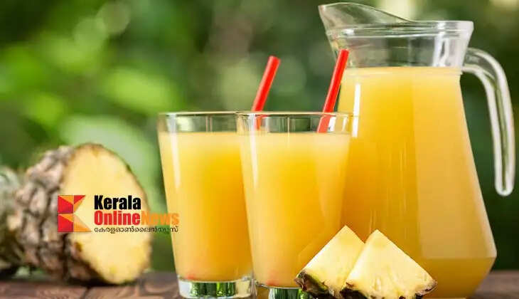 pineapple juice every
