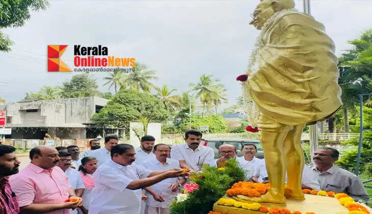 Gandhi Jayanti celebrated at Kannur DCC