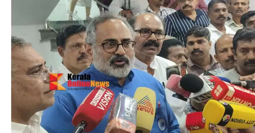 CPM is threatening people by fielding accused in criminal cases as candidates in Kannur: Rajeev Chandrasekhar
