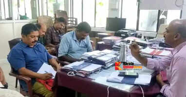 സംസ്ഥാനത്തെ നഗരസഭകളിലെ മരാമത്ത്, റവന്യൂ, ആരോഗ്യ വിഭാഗങ്ങളിൽ മിന്നൽ പരിശോധന