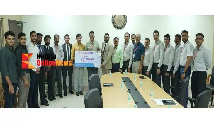 Kims Srichand with Air Ambulance Service
