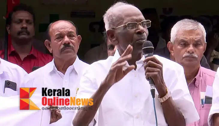 If it weren't for courtesy, foresters wouldn't walk on the road; Police are like grass to us, challenges MM Mani
