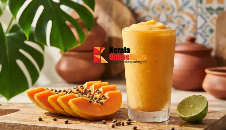 Papaya smoothie can be prepared in minutes with very few ingredients.