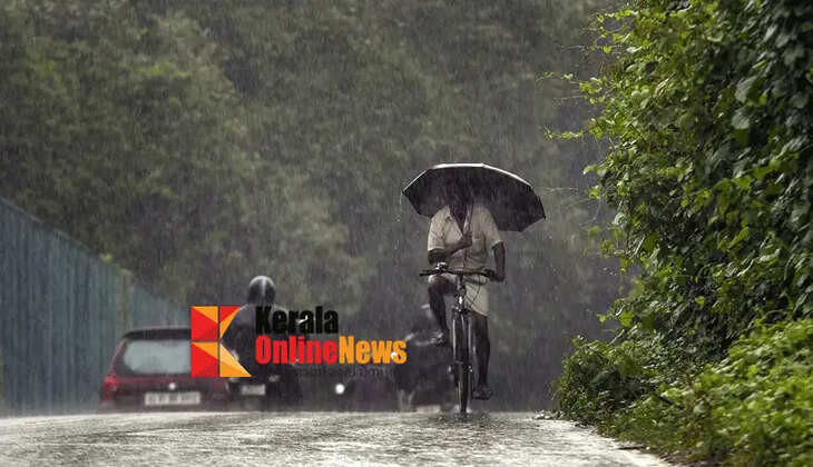 Heavy rain likely in the state; Orange and Yellow alerts in various districts