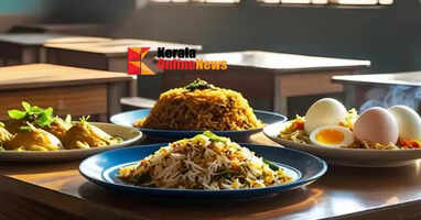 Government's proposal for biryani is Rs 5 per child; Rs 7 per mutton and Rs 120 per kilo of biryani; thus, not every child can be given biryani - teachers