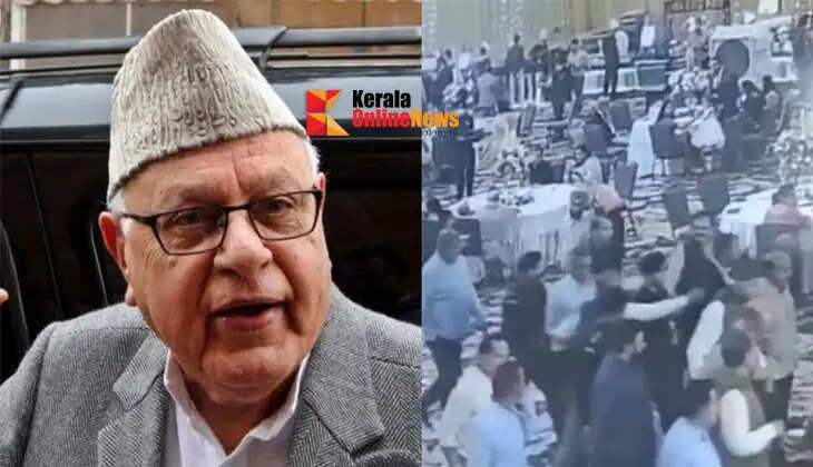 Attempted assassination attempt on former Jammu and Kashmir Chief Minister Farooq Abdullah and Deputy Chief Minister; Suspect arrested