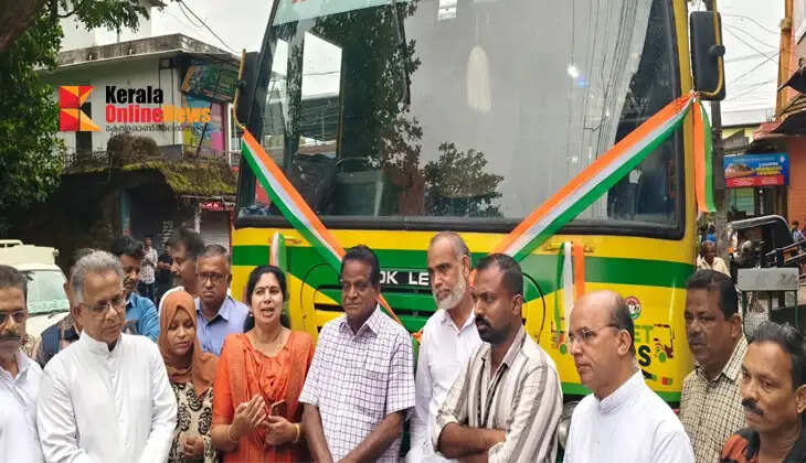 KSRTC special service to Mahe launched; flagged off by MLA T.K. Govindan.23