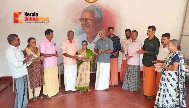 KSKTU District President K. Damodaran inaugurated the membership drive of the KSKTU Bakalam Village Committee.