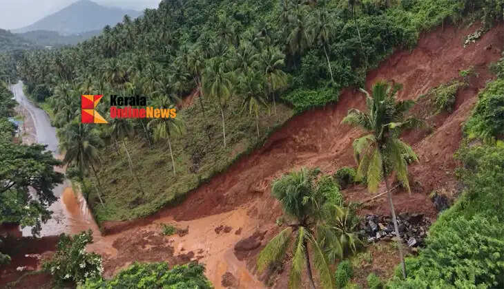 Landslide at Panakkad-Vengara; indications suggest the landowner is a *benami* (proxy) for a highly influential person.