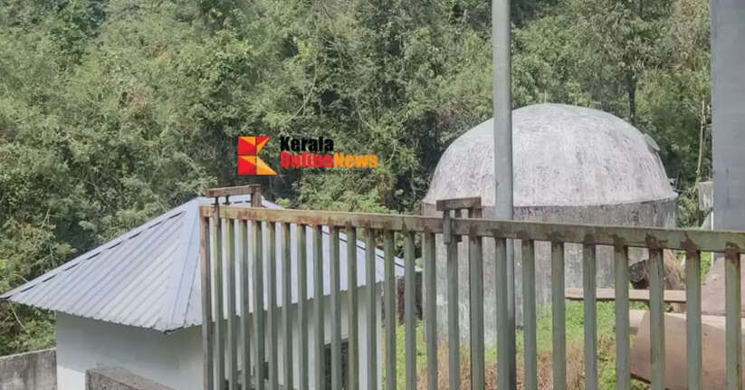 Construction of the biogas plant at Sannidhanam, which is included in the Sabarimala Master Plan, is halfway complete.