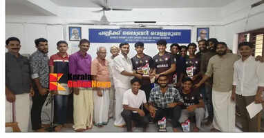 Football stars were given village honors in Vellamunda
