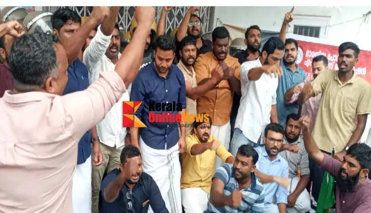 NEET Exam Irregularities: Youth League Lays Siege to Head Post Office