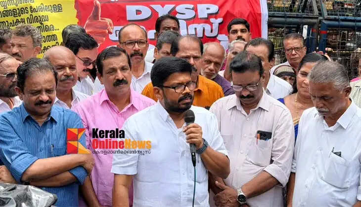 "If needed, the party knows how to dig up the very foundations of the shed," said K.K. Ragesh, delivering a controversial speech during a march to the DySP office in Payyannur.