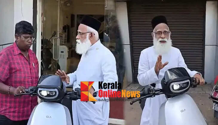 The vehicle given for service was not repaired; Vicar raises separate protest at Ola showroom