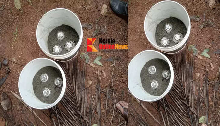 High-explosive steel bombs found in vacant yard at Mangatti, Kannur