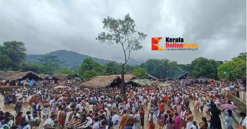 Kottiyoor Vaishakha Mahotsavam On Saturday millions of devotees flowed in  and the devotees and locals got caught in traffic jams
