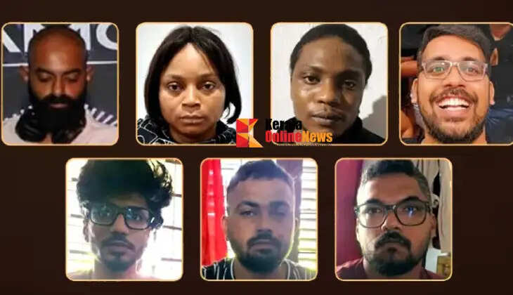 Drug case: Seven people, including a Malayali DJ and foreign nationals, arrested.