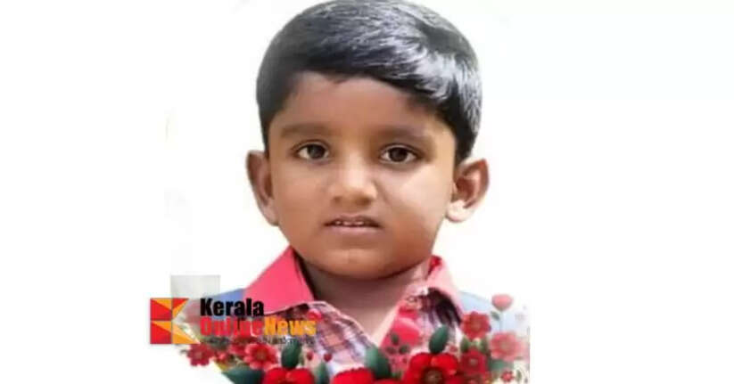 A four-year-old boy who was critically injured in an accident when a car crashed into a wall in Tiruvalla has died