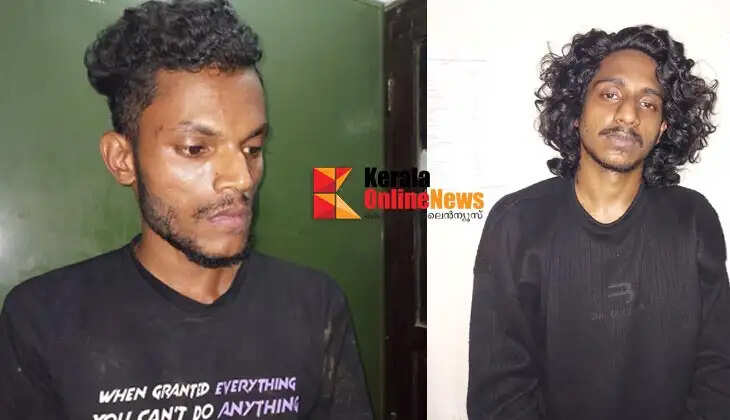Two arrested for roaming around at night and selling drugs with six grams of MDMA in Pappinissery