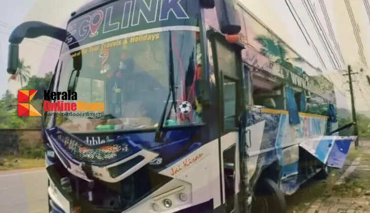 Pickup driver dies in Uliyil tourist bus and pickup van collision